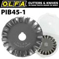 OLFA Blades Rotary Pinking Cutter 1/pk 45mm